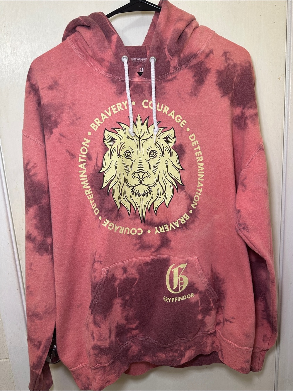 Gryffindor Tie-Dye Hoodie - Red - Men’s Women’s - Picture 1 of 4